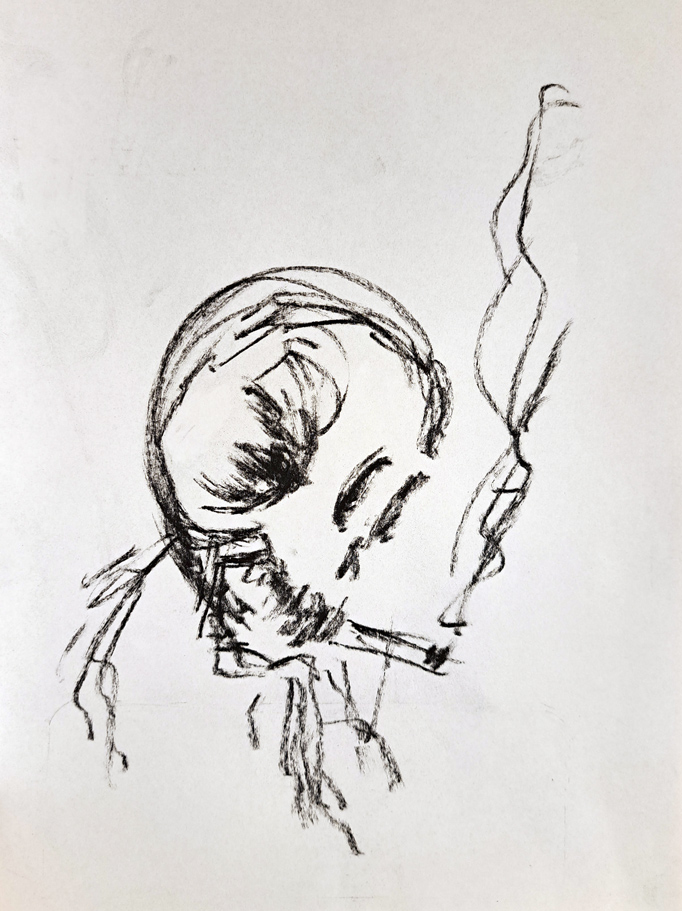 Pondering Cigarette