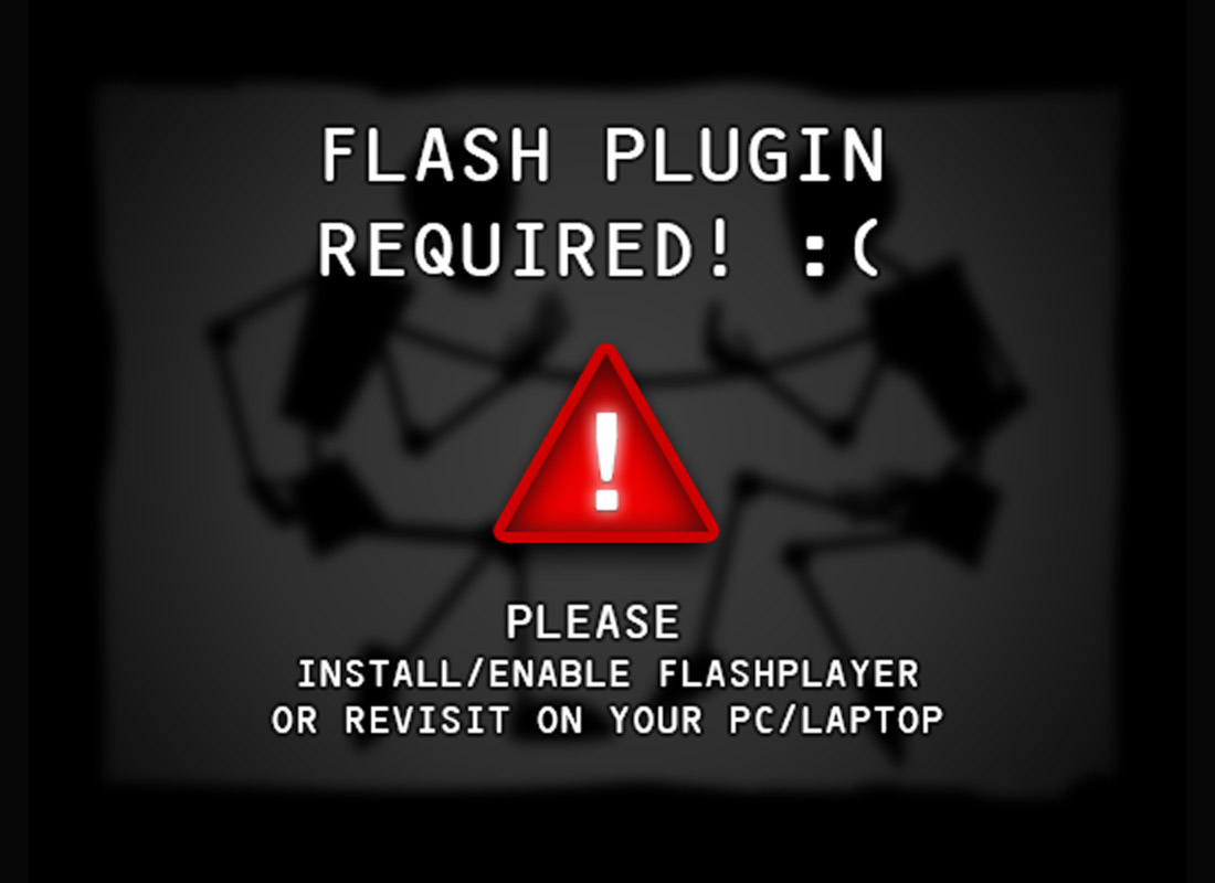 Could not load flash content :(