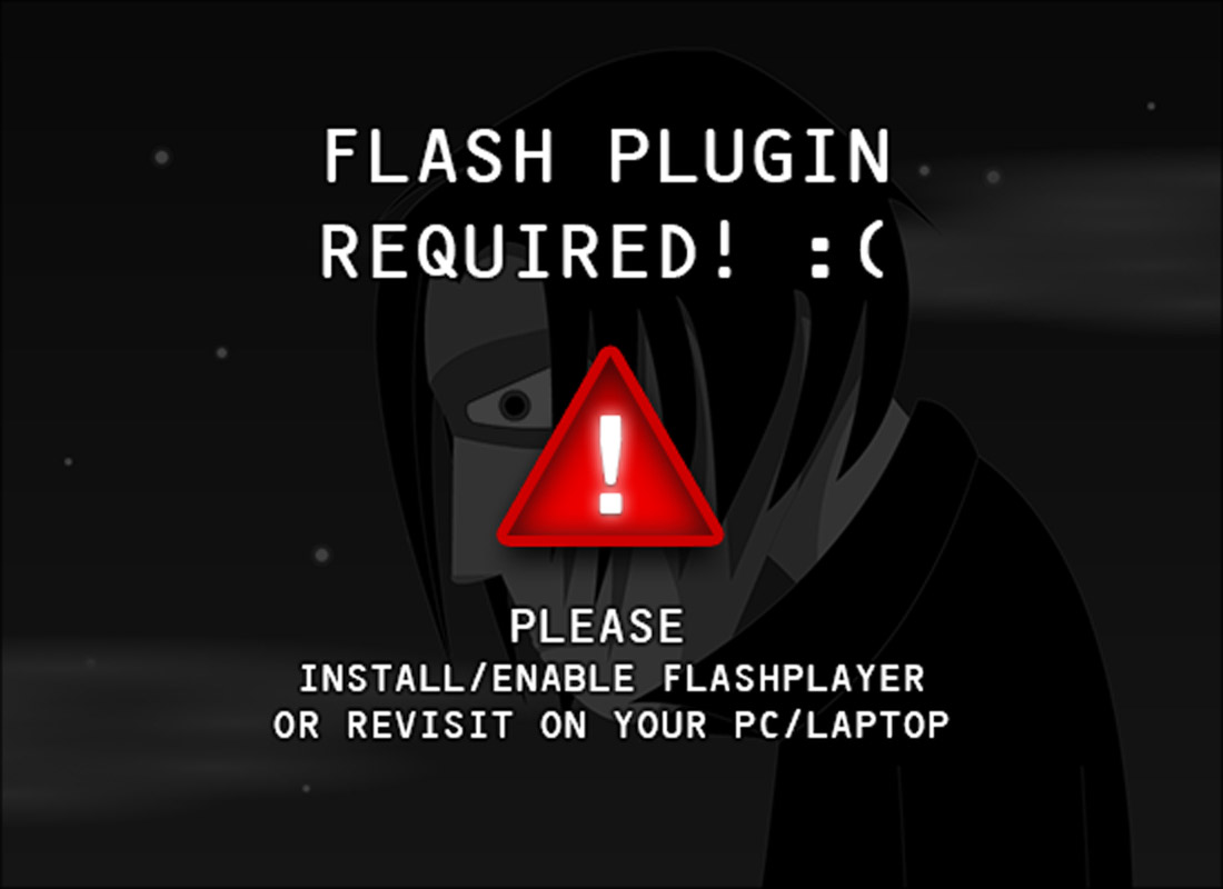 Could not load flash content :(