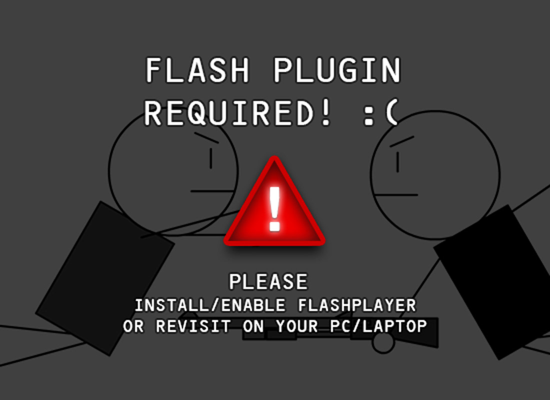 Could not load flash content :(