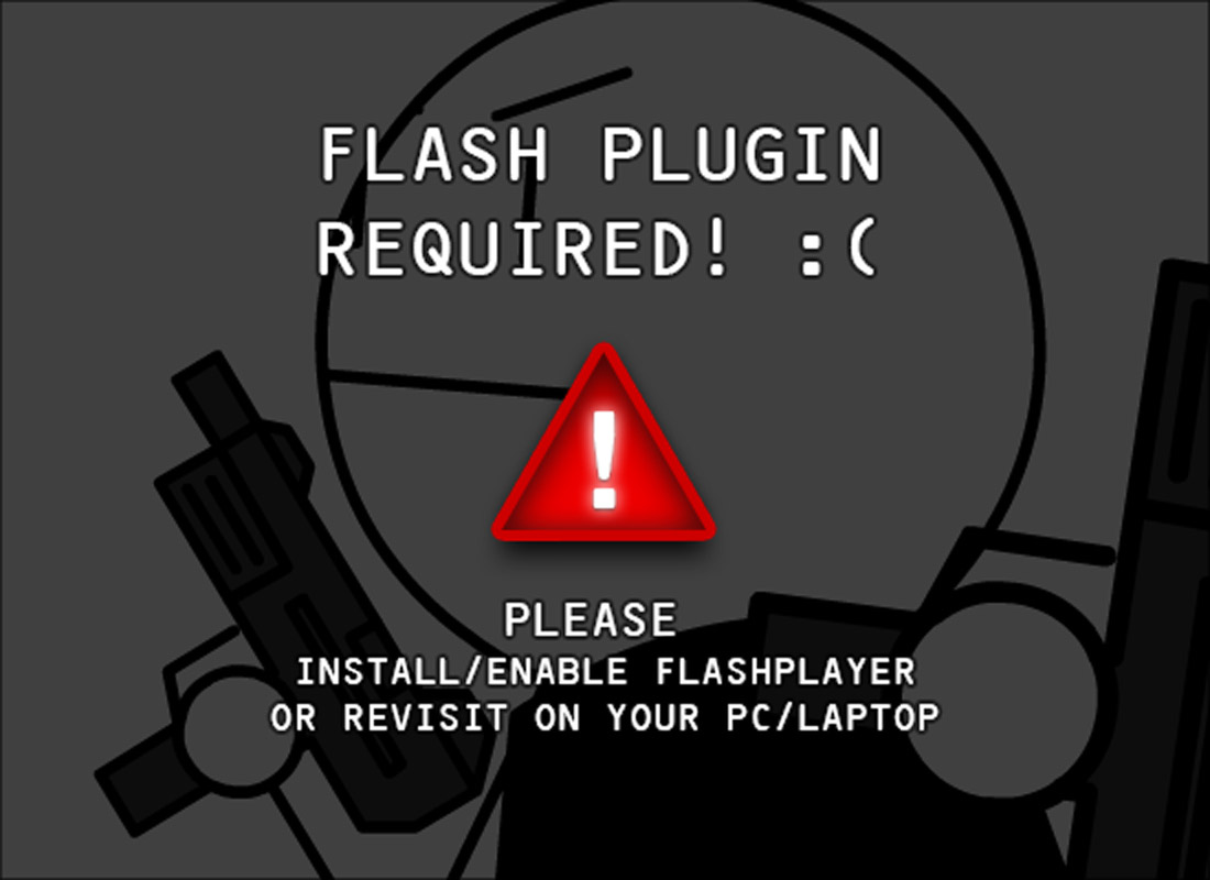 Could not load flash content :(