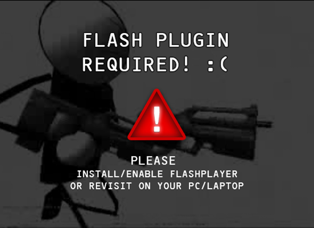 Could not load flash content :(